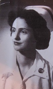 Margie Oppenheimer as nurse after WWII (AP Photo/Courtesy Margie Oppenheimer)